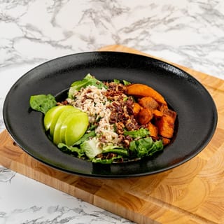Sweet Potato and Quinoa/ Ensalada de Batata dulce
