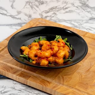 Tempura Shrimp in Pepper Jelly